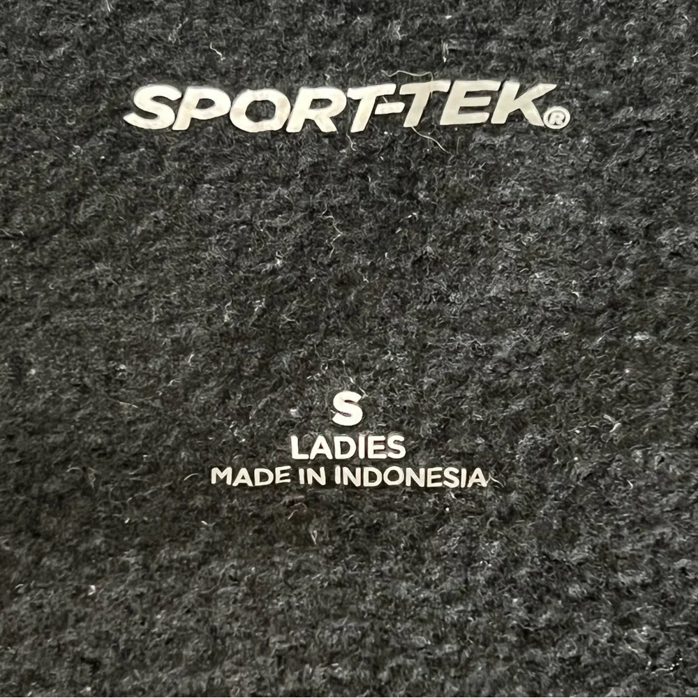 Sport-Tek Varsity Cheerleading jacket, cotton blend, snap closure, sz S